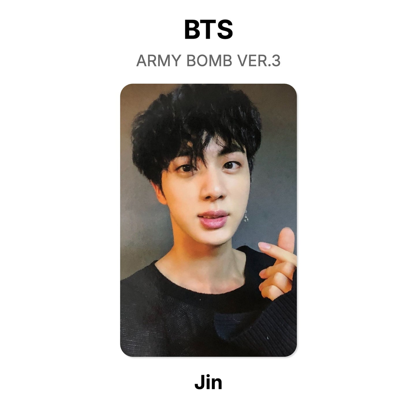 BTS ARMY BOMB VER.3 Official Photocard