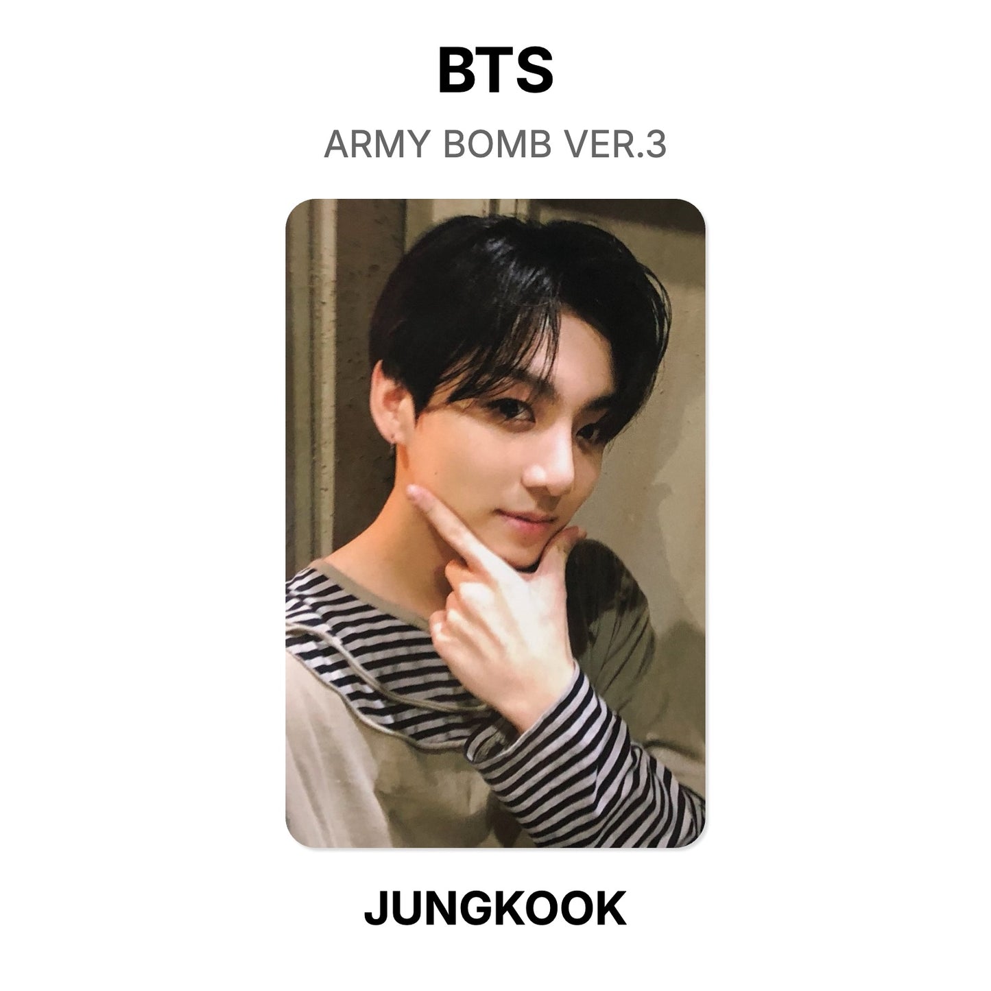 BTS ARMY BOMB VER.3 Official Photocard