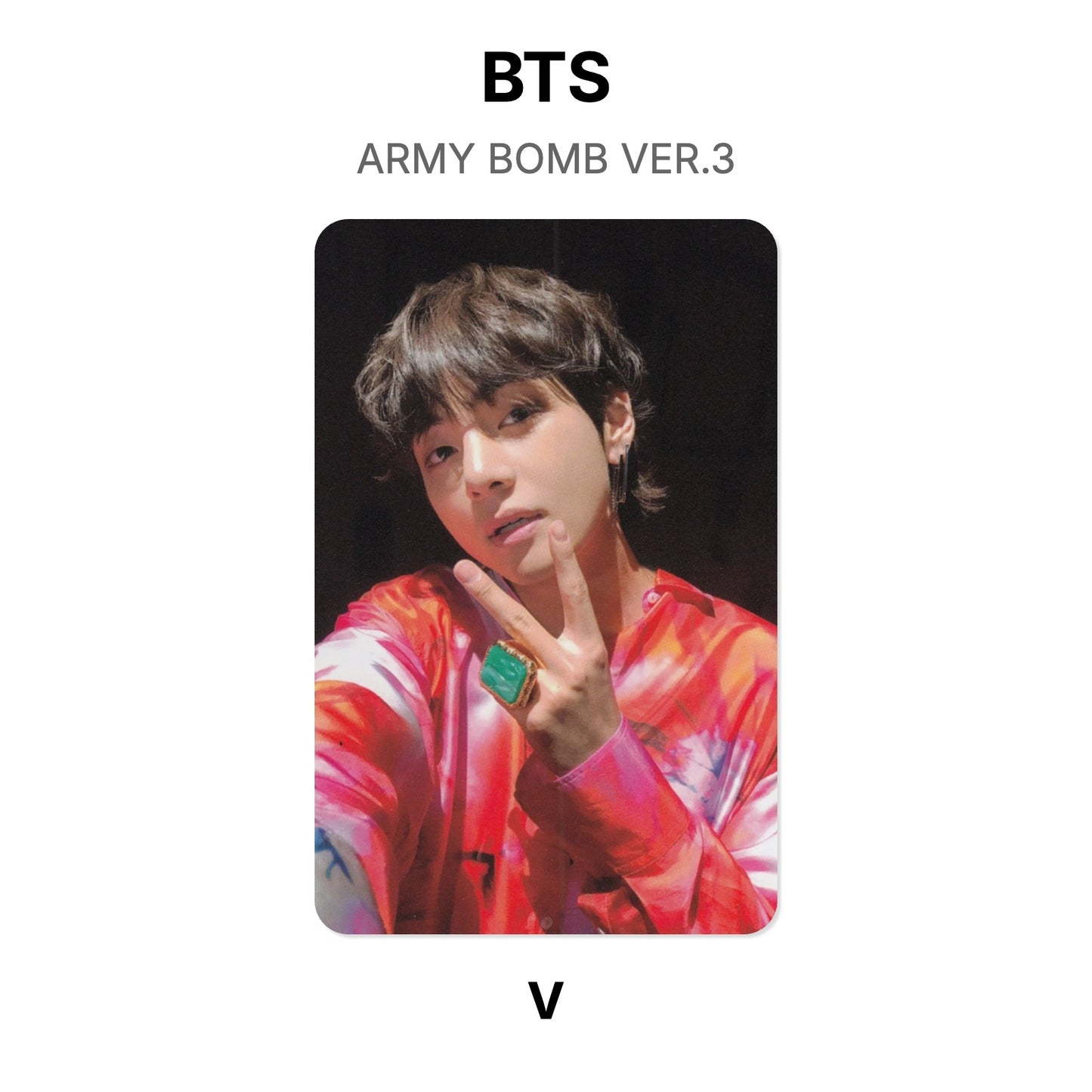BTS ARMY BOMB VER.3 Official Photocard