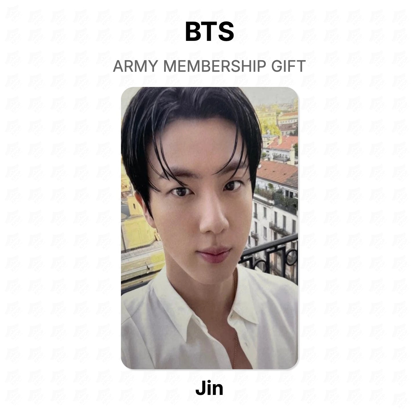 BTS ARMY MEMBERSHIP GIFT photocard oficial
