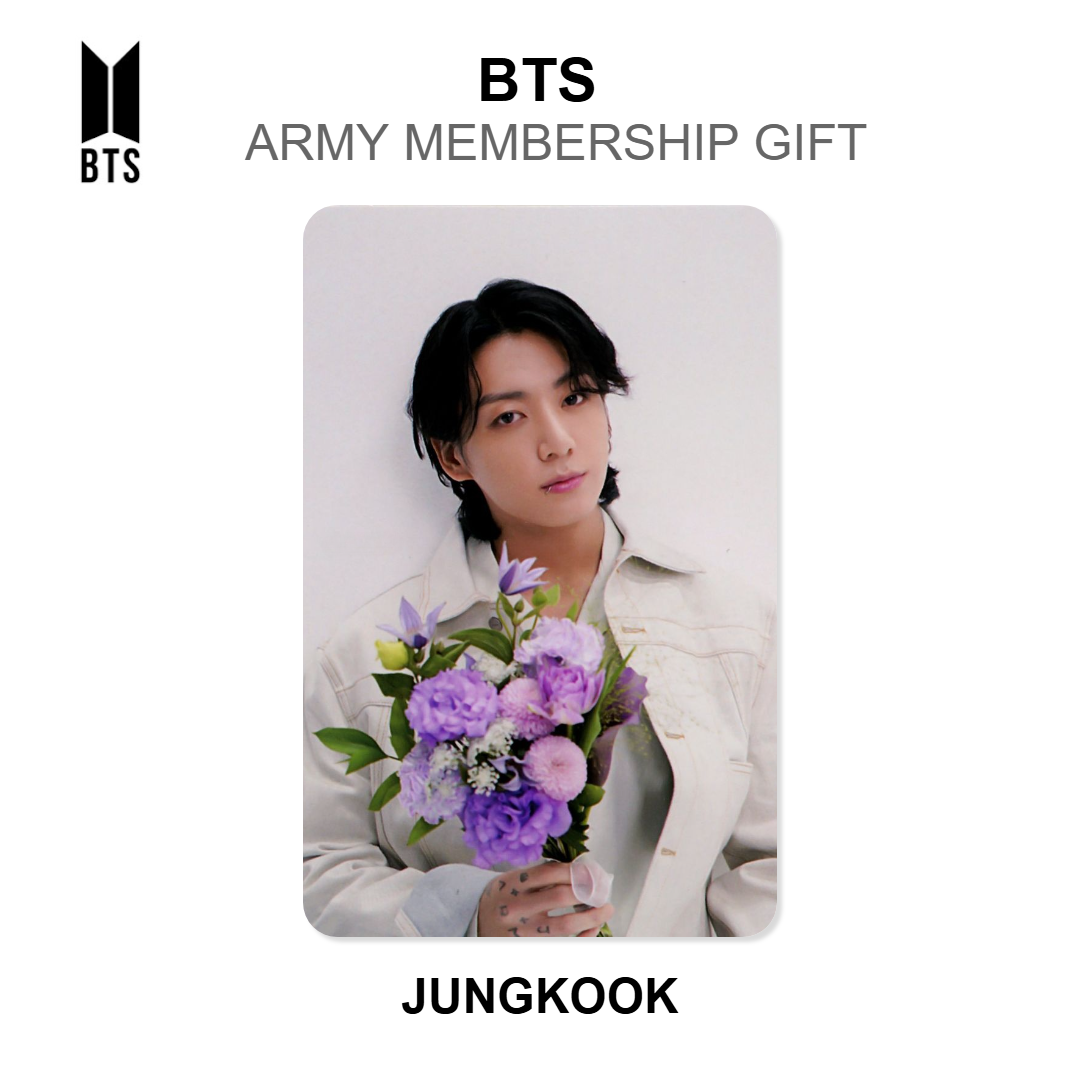 BTS ARMY MEMBERSHIP GIFT Official Photocard – KPOPSEOULCITY