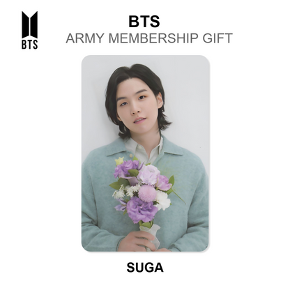 BTS ARMY MEMBERSHIP GIFT photocard oficial