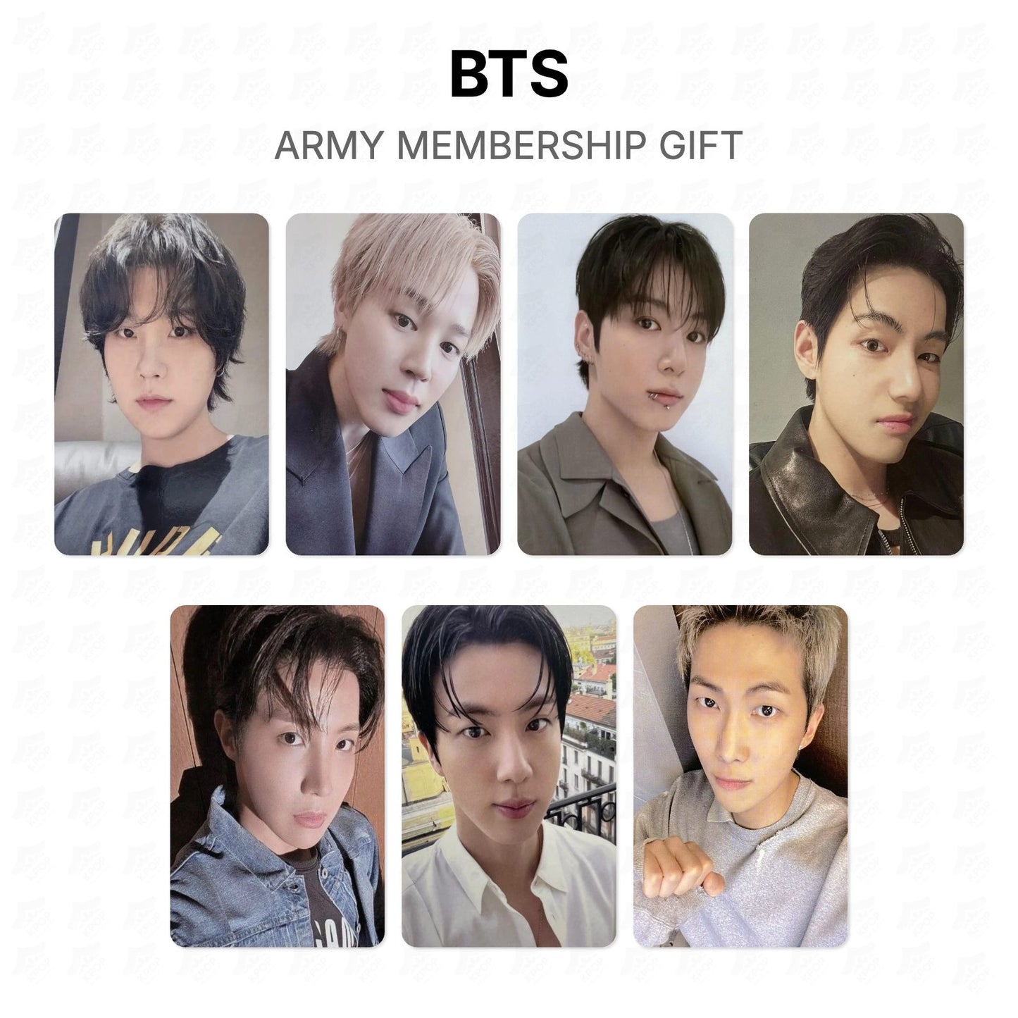 BTS ARMY MEMBERSHIP GIFT photocard oficial