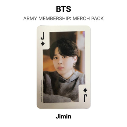 BTS ARMY MEMBERSHIP: MERCH PACK Official Photocard