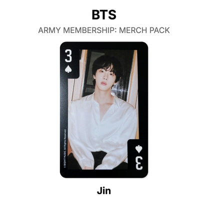 BTS ARMY MEMBERSHIP: MERCH PACK Official Photocard