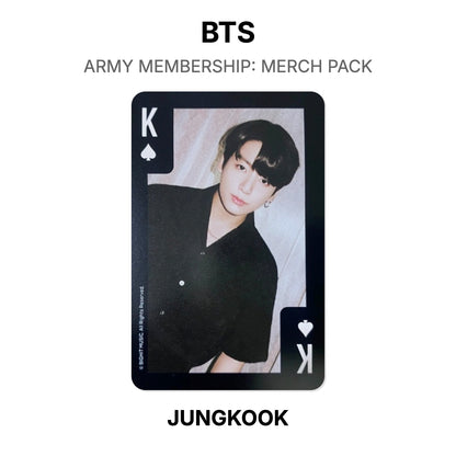 BTS ARMY MEMBERSHIP: MERCH PACK Official Photocard