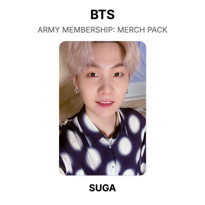 BTS ARMY MEMBERSHIP: MERCH PACK Official Photocard