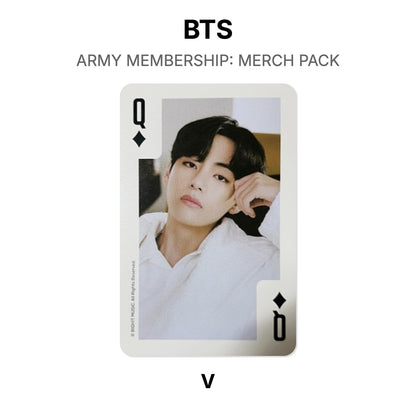 BTS ARMY MEMBERSHIP: MERCH PACK Official Photocard