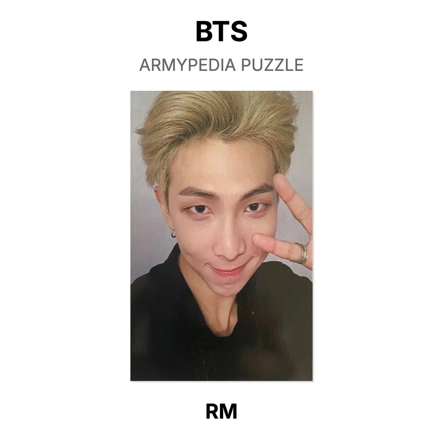 BTS ARMYPEDIA PUZZLE Official Photocard