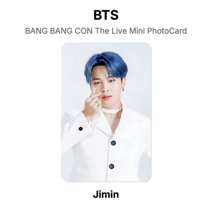 BTS BANG BANG CON The Live Mini PhotoCard photocard resmi