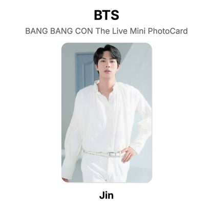 BTS BANG BANG CON The Live Mini PhotoCard photocard resmi