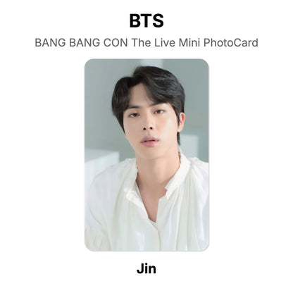 BTS BANG BANG CON The Live Mini PhotoCard photocard resmi