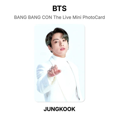 BTS BANG BANG CON The Live Mini PhotoCard photocard resmi