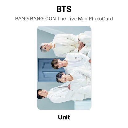 BTS BANG BANG CON The Live Mini PhotoCard photocard resmi