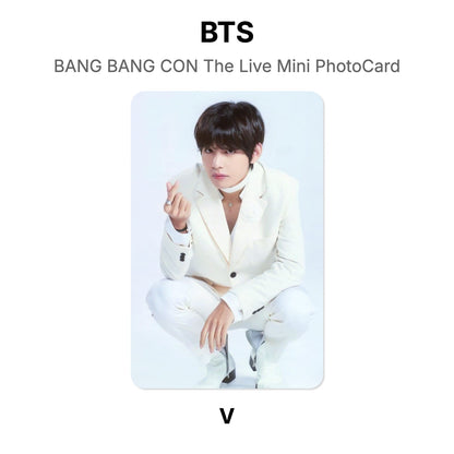BTS BANG BANG CON The Live Mini PhotoCard photocard resmi