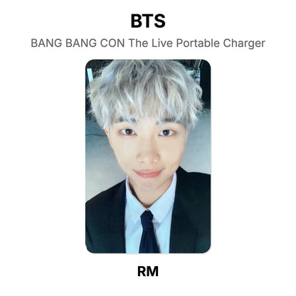 BTS BANG BANG CON The Live Portable Charger photocard oficial