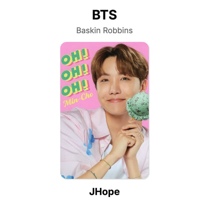 BTS Baskin Robbins Official Photocard