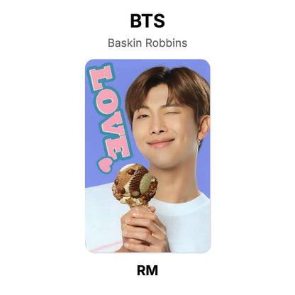 BTS Baskin Robbins Official Photocard