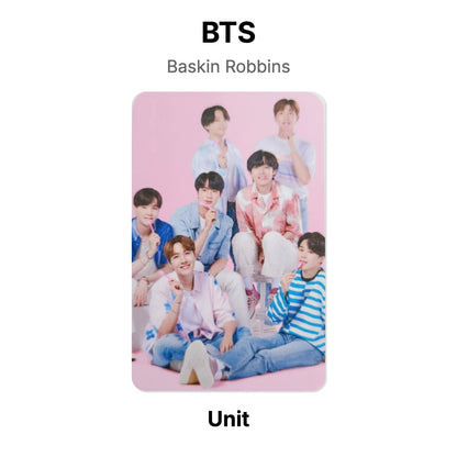 BTS Baskin Robbins Official Photocard