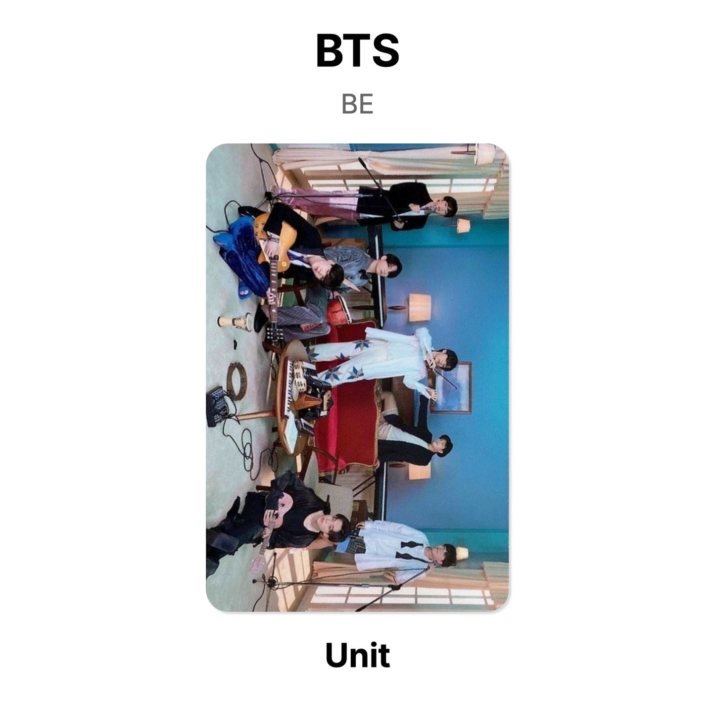 BTS BE 官方小卡