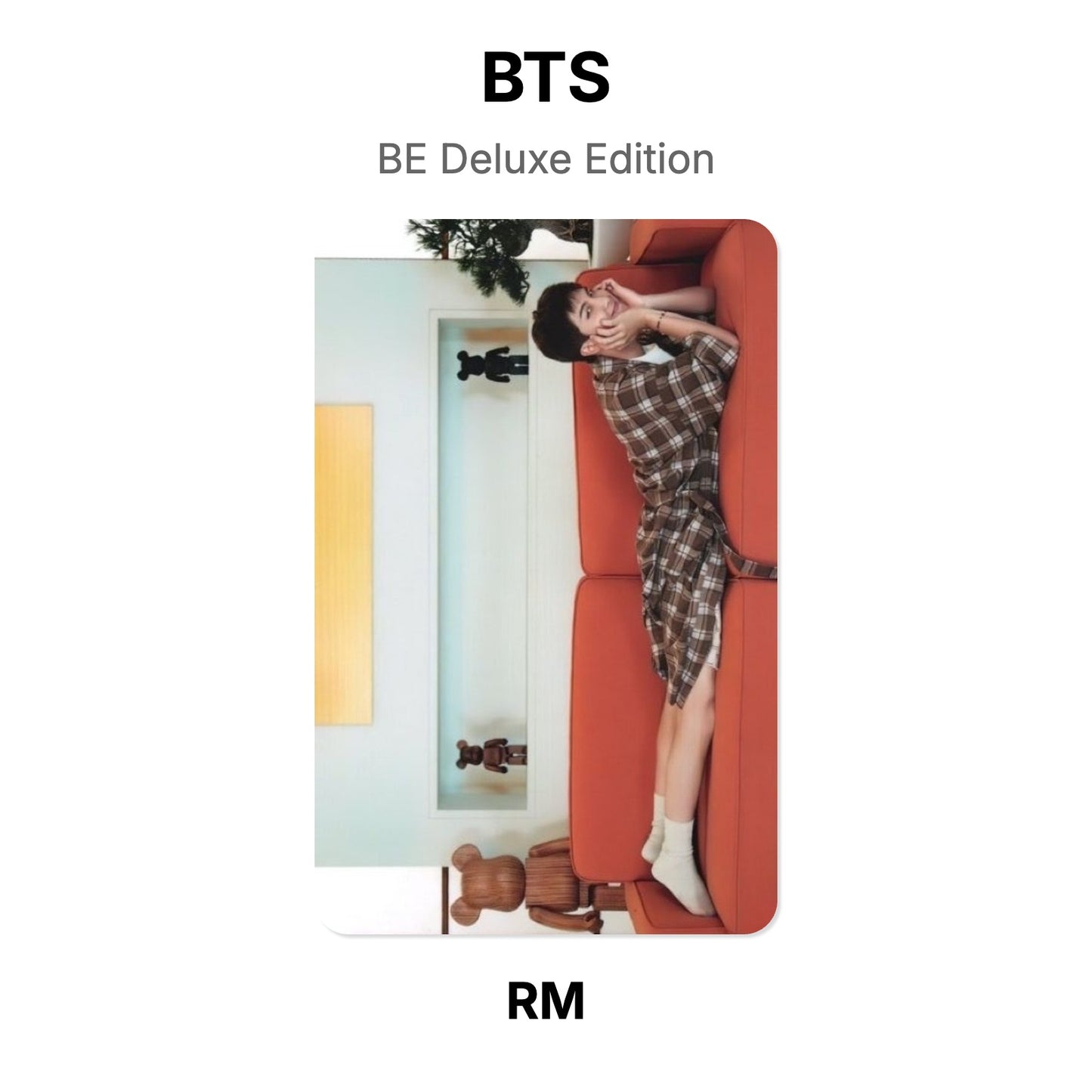 BTS BE Deluxe Edition Official Photocard