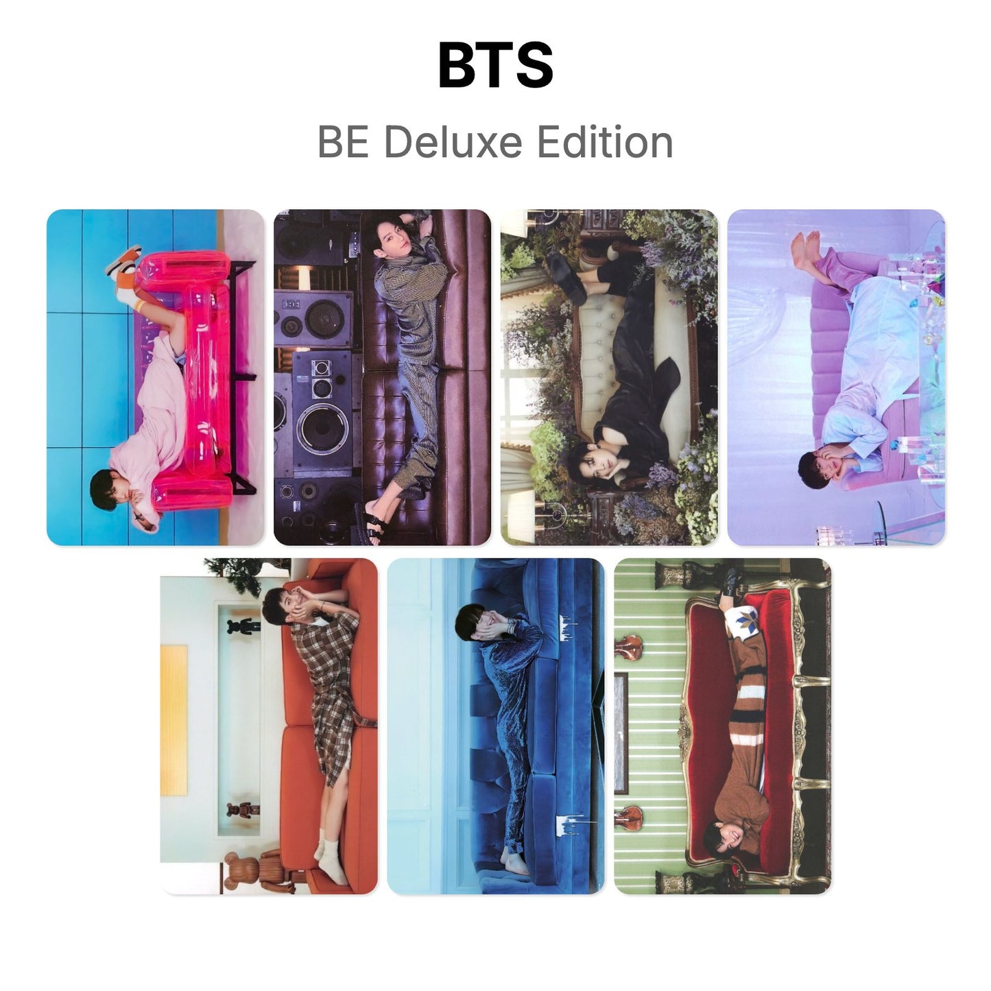 BTS BE Deluxe Edition Official Photocard