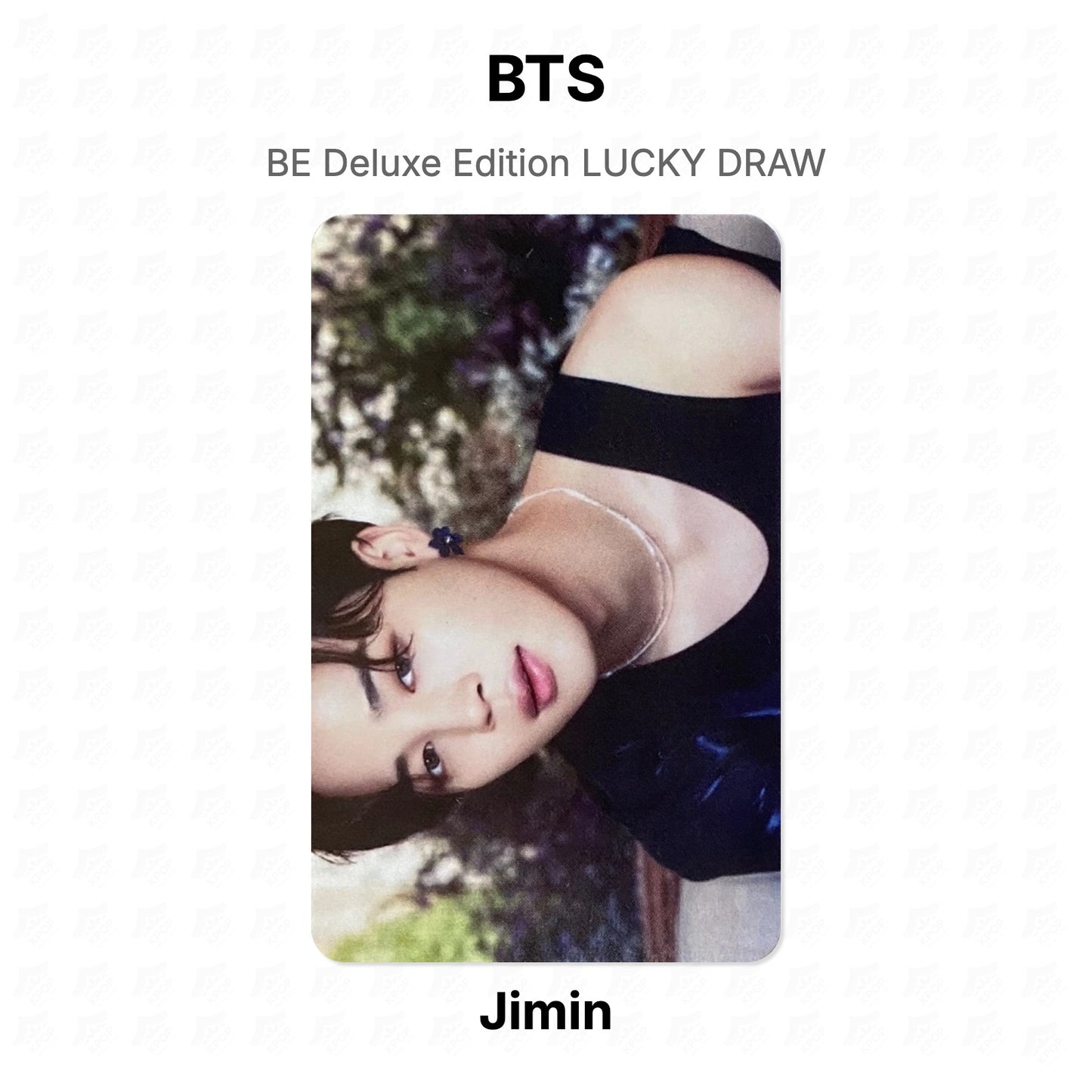 BTS BE Deluxe Edition LUCKY DRAW Official Photocard