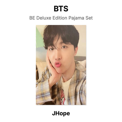 BTS BE Deluxe Edition Pyjama Set Offizielle Fotokarte