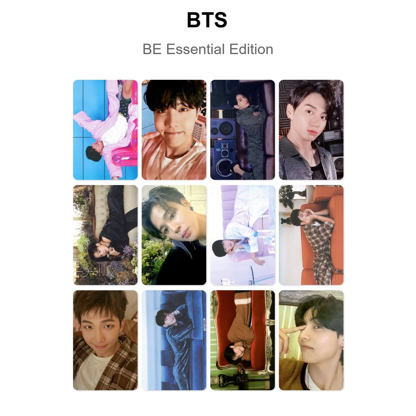 BTS BE Essential Edition 官方小卡