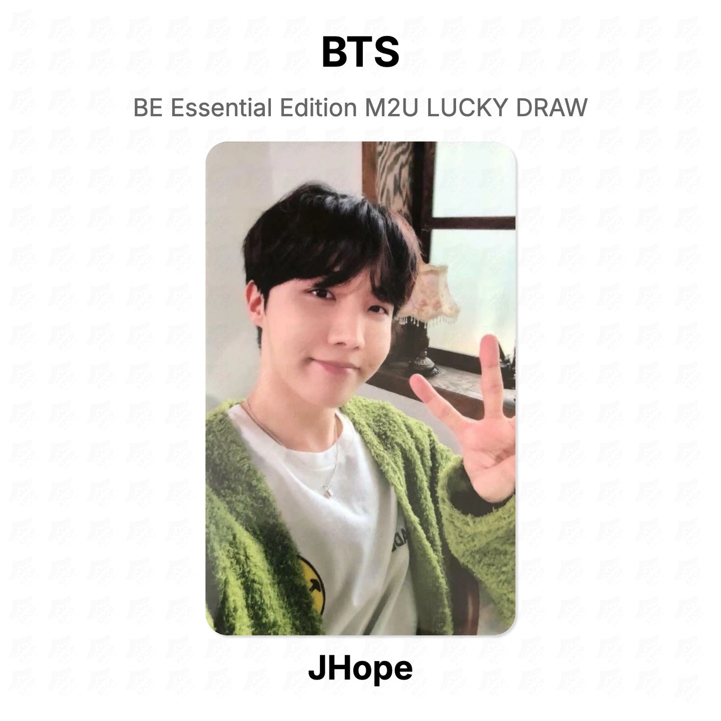 BTS BE Essential Edition M2U LUCKY DRAW Official Photocard
