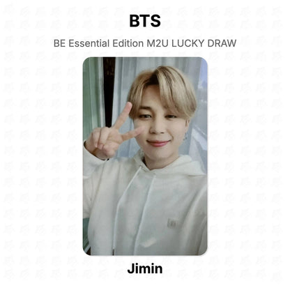 BTS BE Essential Edition M2U LUCKY DRAW Official Photocard