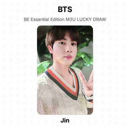 BTS BE Essential Edition M2U LUCKY DRAW Official Photocard