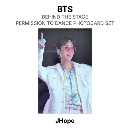 BTS BEHIND THE STAGE : PERMISSION TO DANCE PHOTOCARD SET Official Photocard
