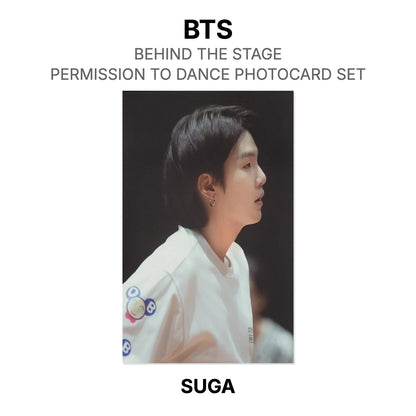 BTS BEHIND THE STAGE : PERMISSION TO DANCE PHOTOCARD SET Official Photocard
