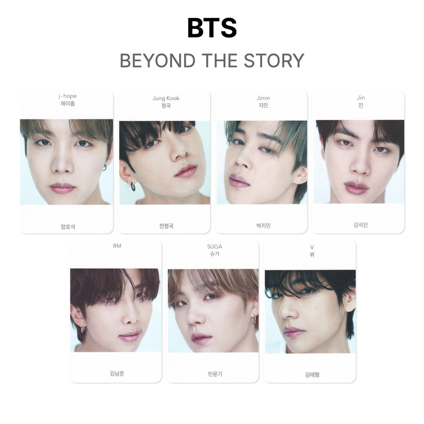 BTS BEYOND THE STORY Official Photocard