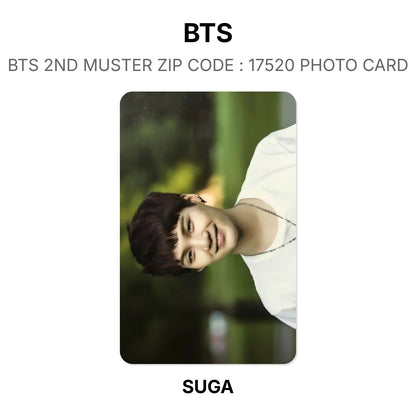 BTS BTS 2ND MUSTER ZIP CODE : 17520 PHOTO CARD Official Photocard