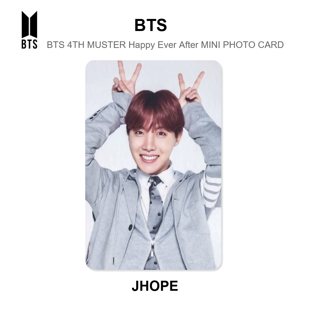 BTS BTS 4TH MUSTER Happy Ever After MINI PHOTO CARD Official Photocard