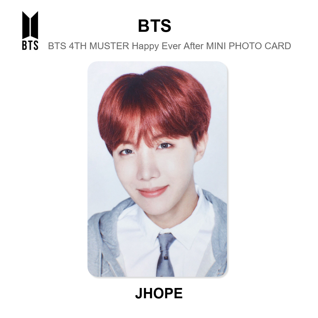 BTS BTS 4TH MUSTER Happy Ever After MINI PHOTO CARD Official Photocard