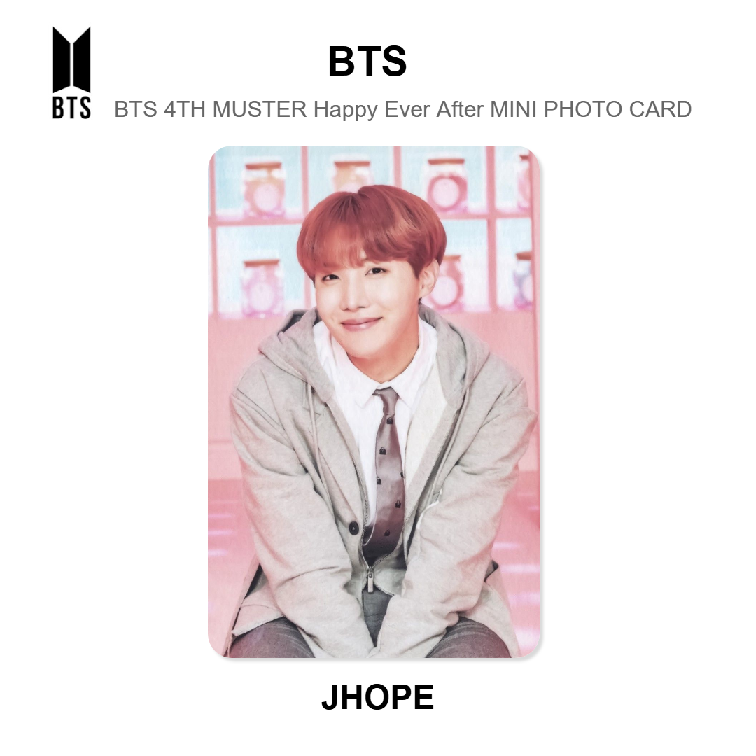 BTS BTS 4TH MUSTER Happy Ever After MINI PHOTO CARD Official Photocard