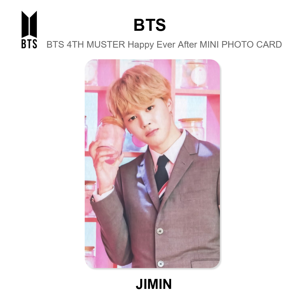 BTS BTS 4TH MUSTER Happy Ever After MINI PHOTO CARD Official Photocard