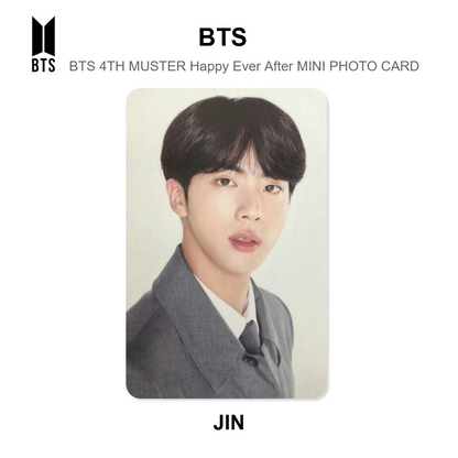 BTS BTS 4TH MUSTER Happy Ever After MINI PHOTO CARD Official Photocard
