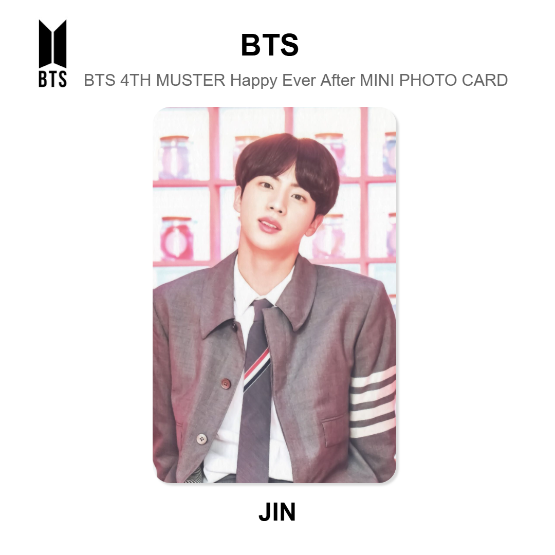BTS BTS 4TH MUSTER Happy Ever After MINI PHOTO CARD Official Photocard