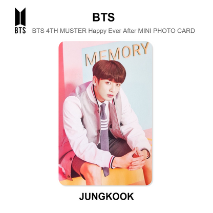 BTS BTS 4TH MUSTER Happy Ever After MINI PHOTO CARD Official Photocard