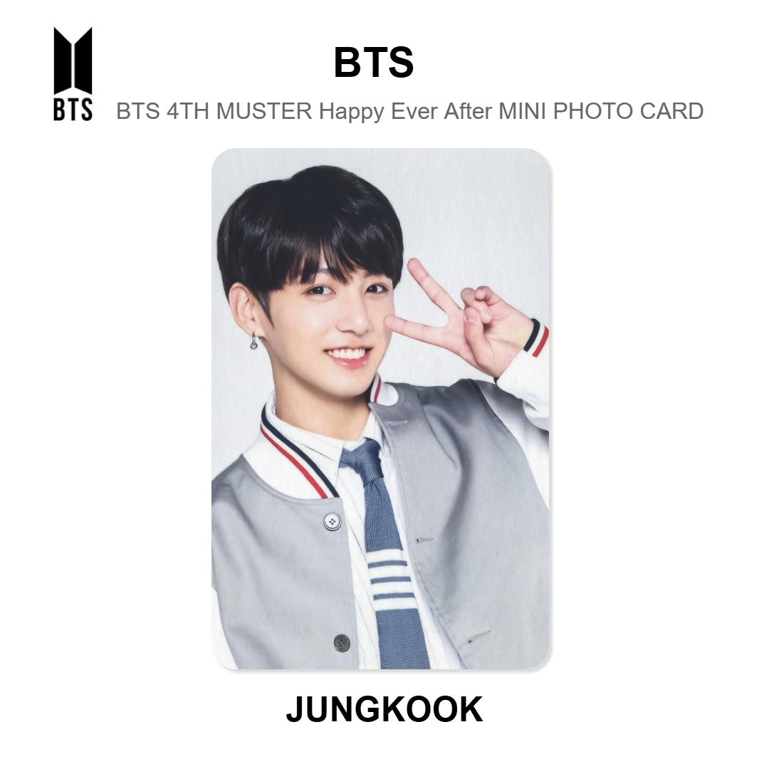 BTS BTS 4TH MUSTER Happy Ever After MINI PHOTO CARD Official Photocard