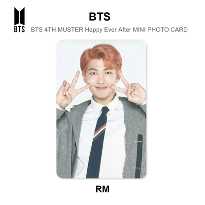 BTS BTS 4TH MUSTER Happy Ever After MINI PHOTO CARD Official Photocard