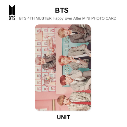 BTS BTS 4TH MUSTER Happy Ever After MINI PHOTO CARD Official Photocard