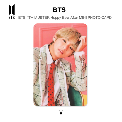BTS BTS 4TH MUSTER Happy Ever After MINI PHOTO CARD Official Photocard