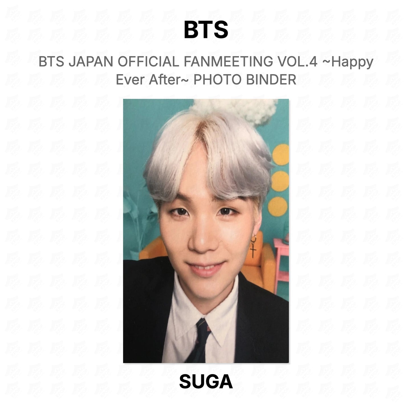 BTS JAPAN OFFICIAL FANMEETING VOL.4 ~Happy Ever After~ PHOTO BINDER Official Photocard
