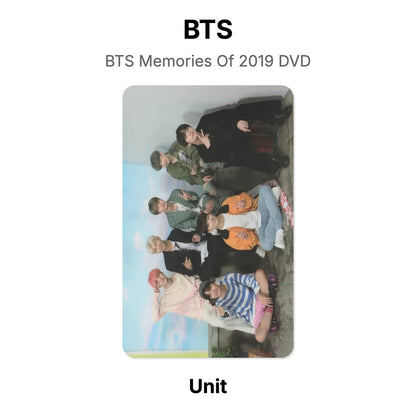 BTS BTS Memories Of 2019 DVD Official Photocard
