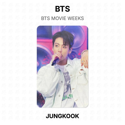 BTS MOVIE WEEKS Official Photocard